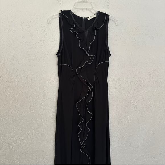 Ulla Johnson Lille Ruffle Maxi Black Dress 6 - Picture 3 of 7